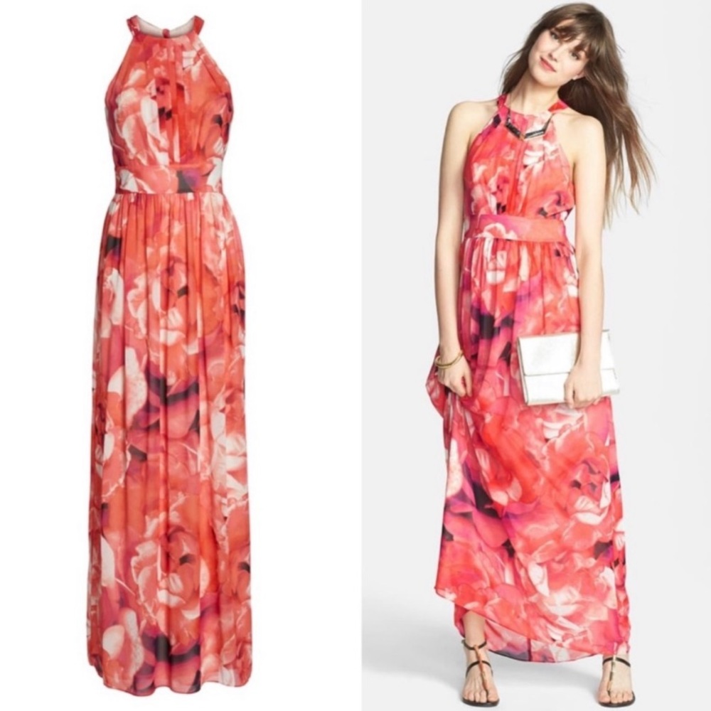 Beautiful halter maxi dress
